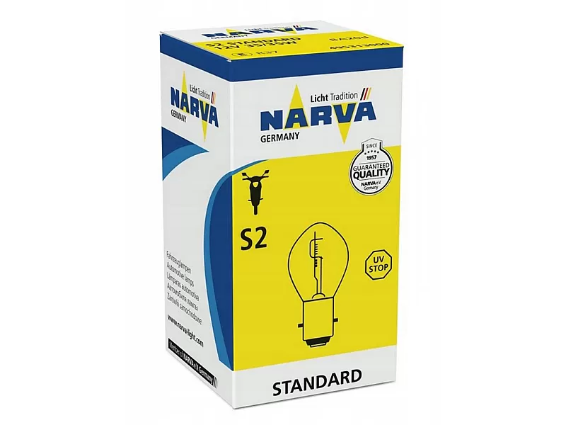 Крушка NARVA S2 12V 35/35W 1бр. 49531 - 3 Крушка NARVA S2 12V 35/35W 1бр. - 3