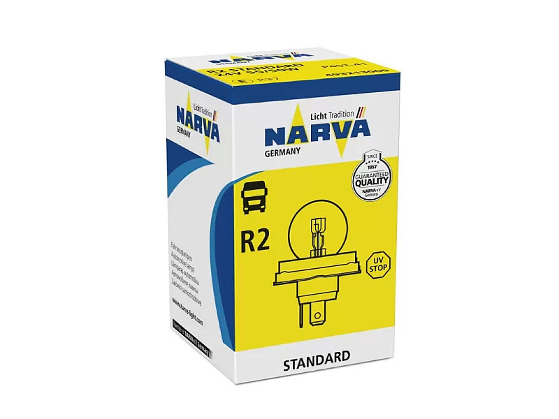 Крушка Narva R2 P45T 24V 55/50W 0493213000 - 2 Крушка Narva R2 P45T 24V 55/50W - 2