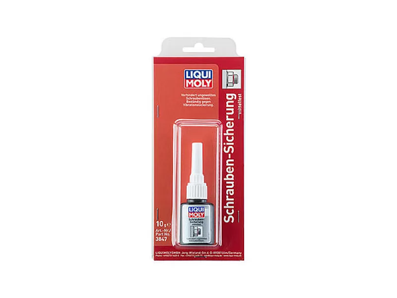 Лепило за болтове Liqui Moly средна здравина 10гр. 3801 Лепило за болтове Liqui Moly средна здравина 10гр.