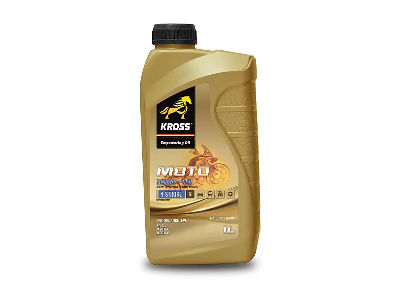 Масло KROSS 4T 10W-40 SEMISYTHETIC 1L Масло KROSS 4T 10W-40 SEMISYTHETIC 1L