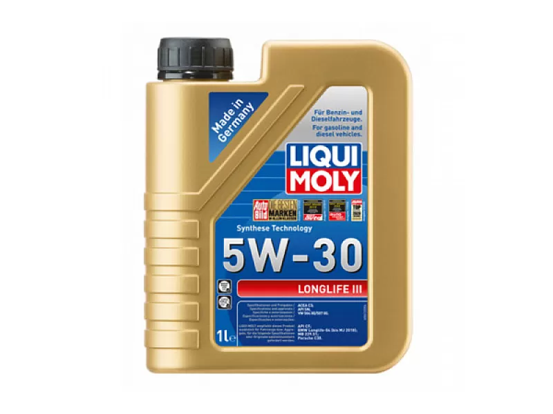 Масло LIQUI MOLY LONGLIFE III 5W-30 1L 20820 Масло LIQUI MOLY LONGLIFE III 5W-30 1L