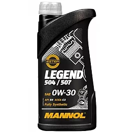 Масло MANNOL LEGEND 504/507 0W-30 1L