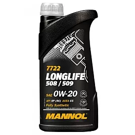 Масло MANNOL LONGLIFE 508/509 0W-20 1L