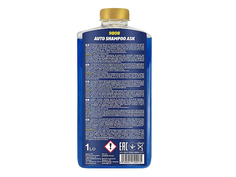 Автошампоан MANNOL Auto Shampoo 9808 Автошампоан MANNOL Auto Shampoo 9808