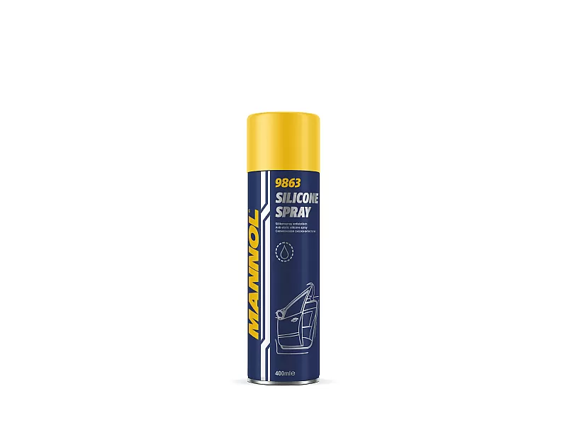 Силиконов спрей MANNOL 9863 400 ML 9863 Силиконов спрей MANNOL 9863 400 ML