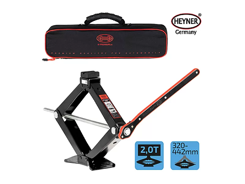 Крик за SUV тип ножица HEYNER "BLACK EDITION" 2 тона - 4 Крик за SUV тип ножица HEYNER "BLACK EDITION" 2 тона - 4