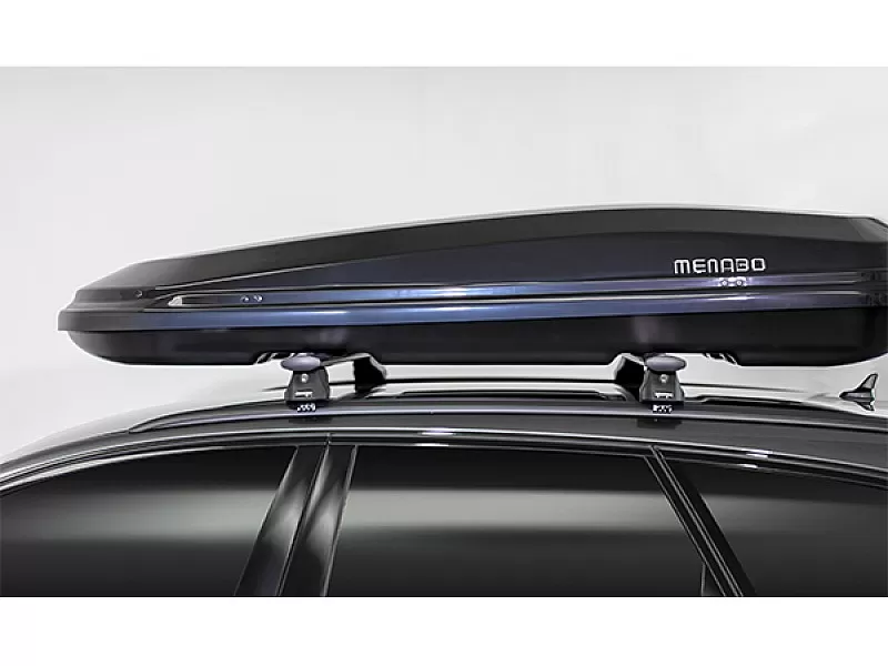 АВТОБОКС БАГАЖНИК ЗА КОЛА MENABO DIAMOND 500 BLACK DUO - 3