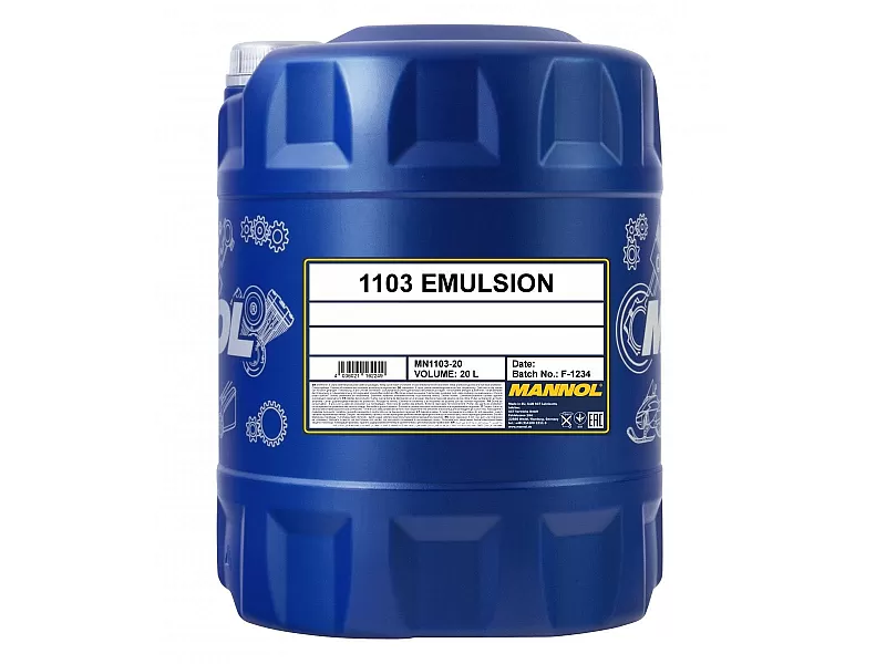 Масло MANNOL EMULSION 20L MN1103-20 Масло MANNOL EMULSION 20L