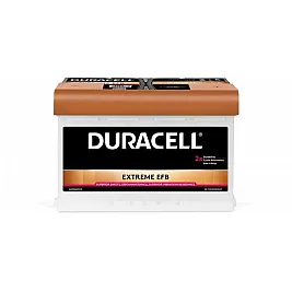 Акумулатор Duracell Extreme EFB 12V 75Ah 700A L3 Д+