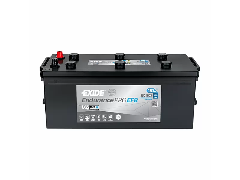 Акумулатор Exide EndurancePRO EFB 12V 180Ah 1000A Л+ 2462 Акумулатор Exide EndurancePRO EFB 12V 180Ah 1000A Л+