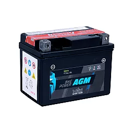 Мото акумулатор intAct Bike-Power AGM 3AH 50A YTX4L-BS Д+