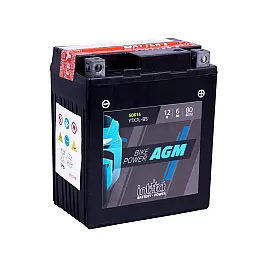 Мото акумулатор intAct Bike-Power AGM 6AH 80A YTX7L-BS Д+