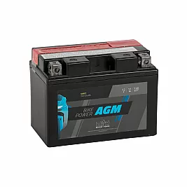 Мото акумулатор intAct Bike-Power AGM 11AH 130A YTZ12S-BS Л+