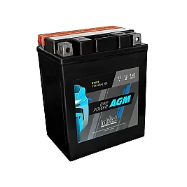 Мото акумулатор intAct Bike-Power AGM 12AH 140A YTX14AHL-BS Д+