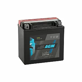 Мото акумулатор intAct Bike-Power AGM 12AH 140A YTX14L-BS Д+