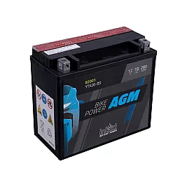 Мото акумулатор intAct Bike-Power AGM 18AH 280A YTX20-BS Л+