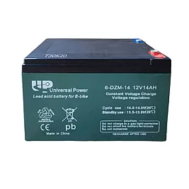 E-BIKE Акумулатор UP 12V 14AH 6-DZM-14