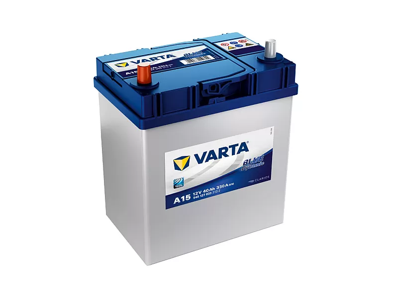 Акумулатор Varta Blue Dynamic ASIA 12V 40AH 330A A15 Л+ 7821 Акумулатор Varta Blue Dynamic ASIA 12V 40AH 330A A15 Л+