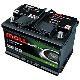 Акумулатор MOLL Start-Stop EFB 12V 80AH