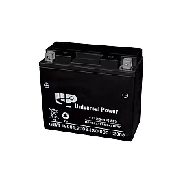 Мото акумулатор UP 12V 10AH 125A YT12B-BS Л+