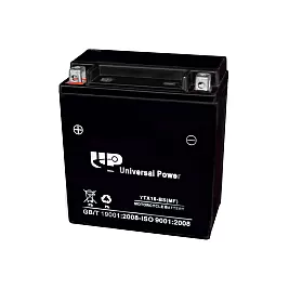 Мото акумулатор UP 12V 14AH 200A YTX16-BS Л+