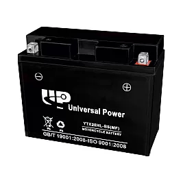 Мото акумулатор UP 12V 20AH 310A YTX20HL-BS Д+