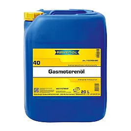 Масло RAVENOL Gasmotorenol SAE 40 20л.