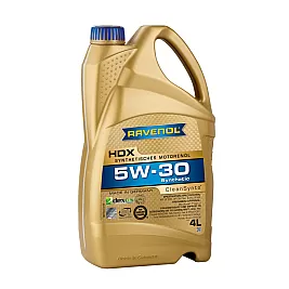 Масло RAVENOL HDX SAE 5W-30 4л.
