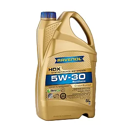 Масло RAVENOL HDX SAE 5W-30 5л.