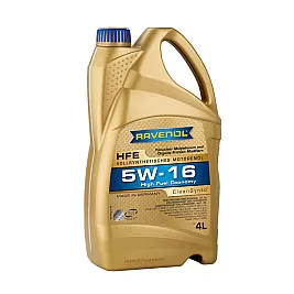 Масло RAVENOL HIGH FUEL ECONOMY HFE 5W-16 4л.