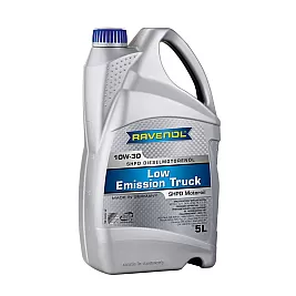 Масло RAVENOL Low Emission Truck LET 10W-30 5л.