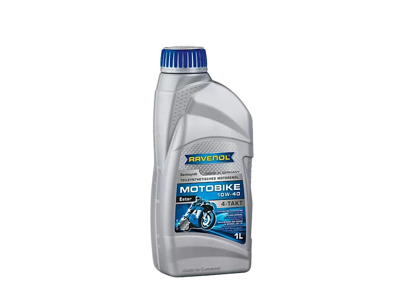Моторно масло RAVENOL Motobike 4-T Ester 10W-40 1л. Моторно масло RAVENOL Motobike 4-T Ester 10W-40 1л.