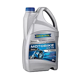 Масло RAVENOL Motobike 4-T Ester 10W-40 4л.