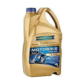 Масло RAVENOL Motobike 4-T Ester 10W-60 4л.