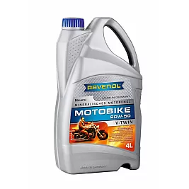 Масло RAVENOL Motobike V-Twin 20W-50 Mineral 4л.