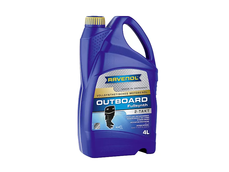 Моторно масло RAVENOL Outboardoel 2T Fullsynth. 4л. Моторно масло RAVENOL Outboardoel 2T Fullsynth. 4л.