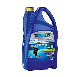 Масло RAVENOL Outboardoel 4T 25W-40 4л.