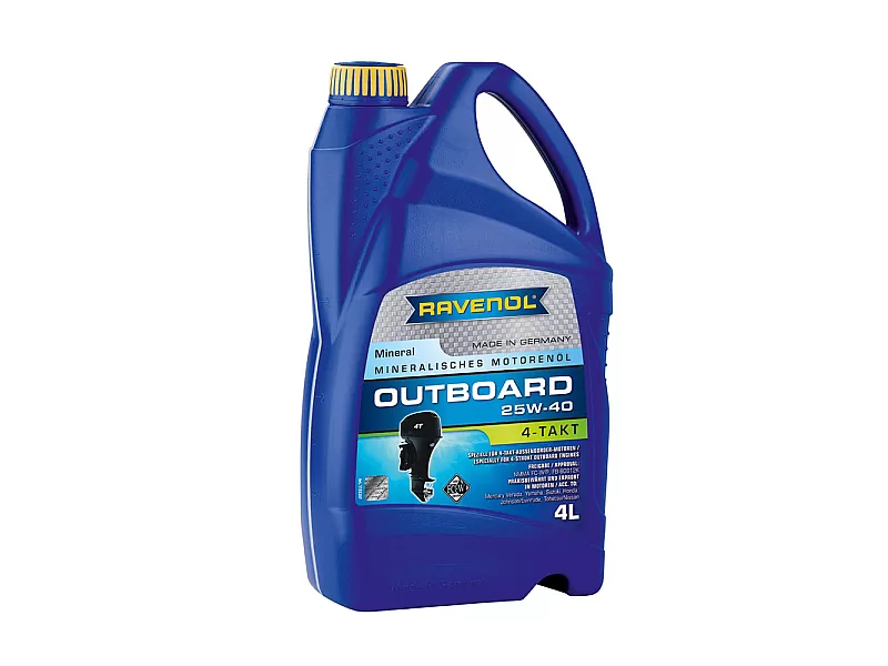 Моторно масло RAVENOL Outboardoel 4T 25W-40 4л. Моторно масло RAVENOL Outboardoel 4T 25W-40 4л.