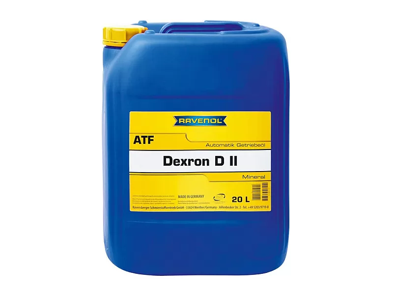 Трансмисионно масло RAVENOL ATF Dexron D II 20л. Трансмисионно масло RAVENOL ATF Dexron D II 20л.