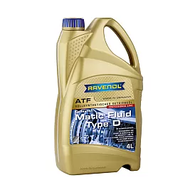 Трансмисионно масло RAVENOL ATF Matic Fluid Type D 4л.