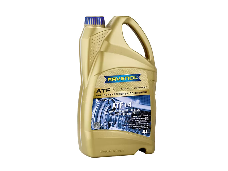 Трансмисионно масло RAVENOL ATF+4 Fluid 4л. Трансмисионно масло RAVENOL ATF+4 Fluid 4л.