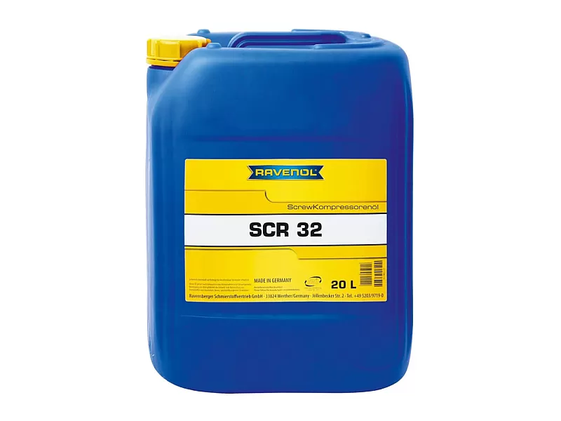 Винтово компресорно масло RAVENOL SCR 32 20л. Винтово компресорно масло RAVENOL SCR 32 20л.