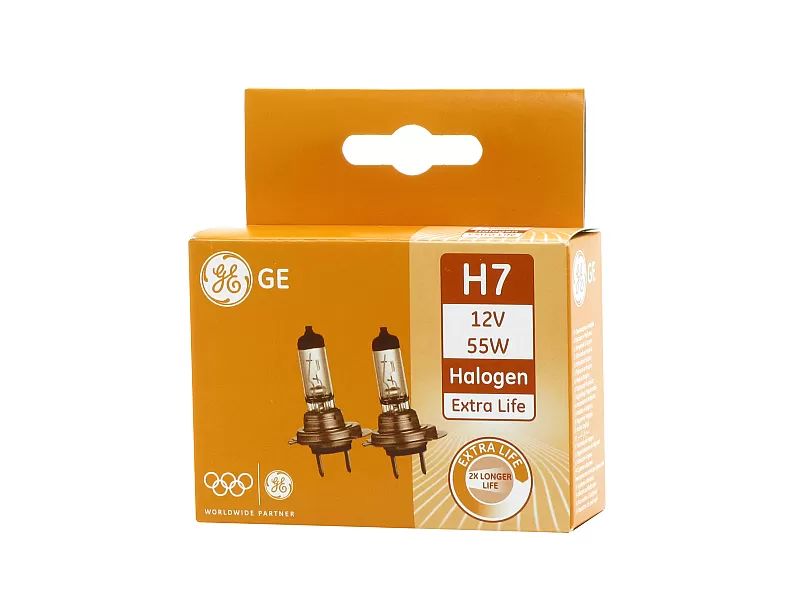 Крушки GE 58520DPU EXTRA LIFE H7 12V 55W Крушки GE 58520DPU EXTRA LIFE H7 12V 55W