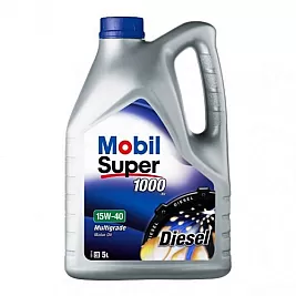 Масло MOBIL SUPER 1000 X1 DIESEL 15W-40 5 L