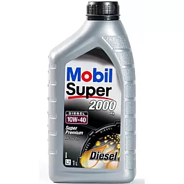 Масло MOBIL SUPER 2000 X1 DIESEL 10W-40 1L