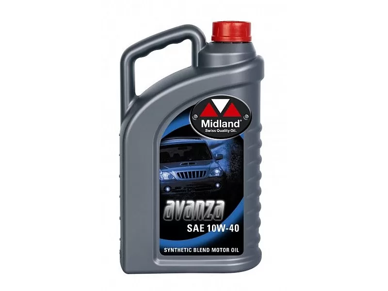 Масло Midland AVANZA SAE 10W-40 4L Масло Midland AVANZA SAE 10W-40 4L