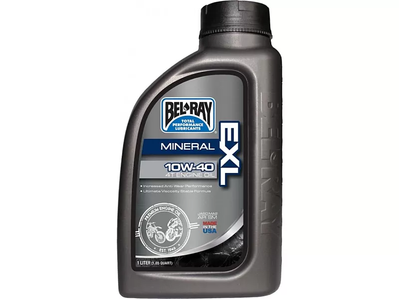 Масло BEL-RAY EXL MOTORCYCLE M/O 10W-40 1L Масло BEL-RAY EXL MOTORCYCLE M/O 10W-40 1L