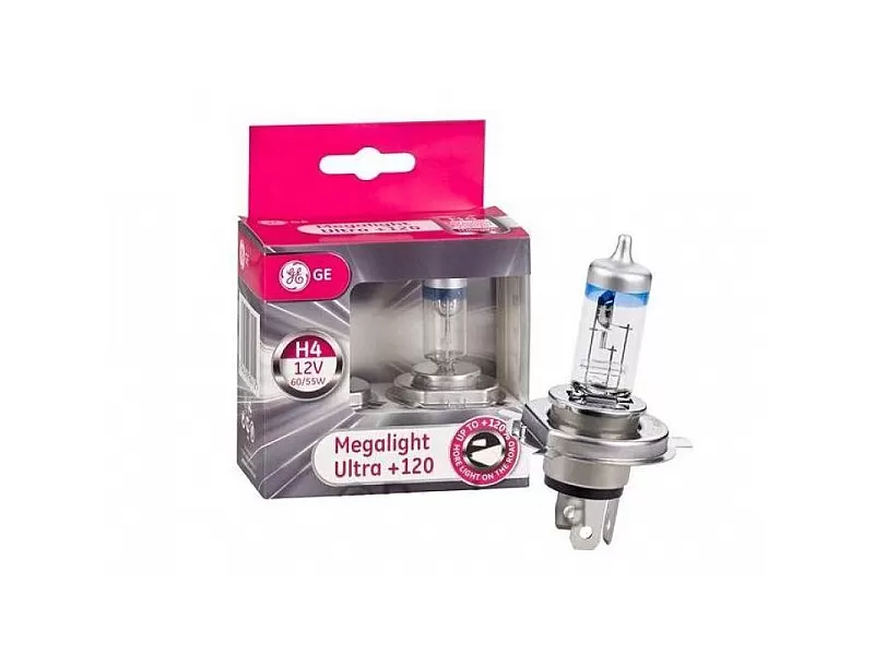 Крушки GE 50440SNU +120% H4 12V 60/55W Крушки GE 50440SNU +120% H4 12V 60/55W