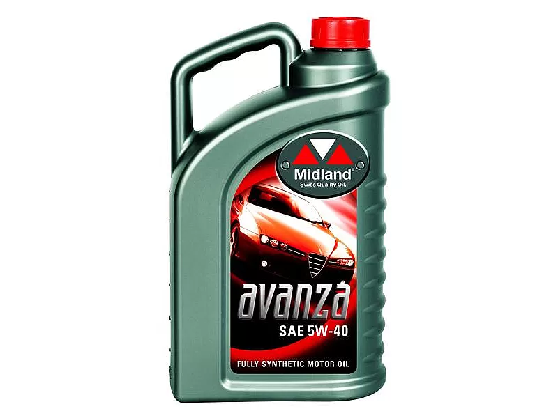 Масло Midland AVANZA SAE 5W-40 4L Масло Midland AVANZA SAE 5W-40 4L