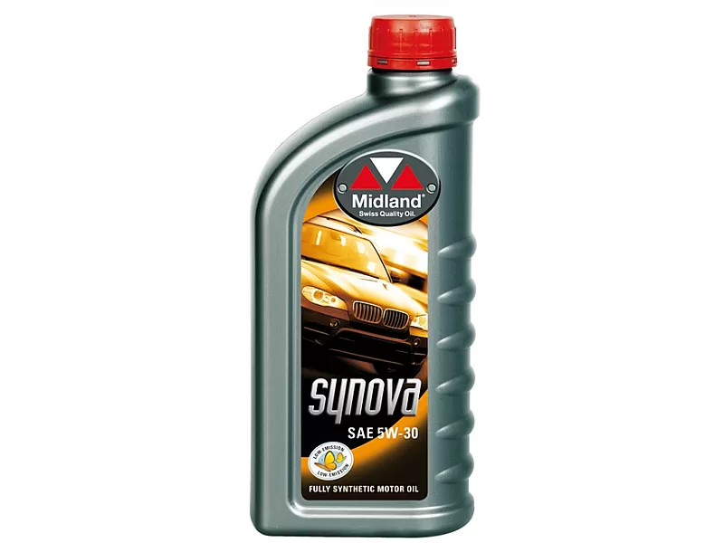 Масло Midland SYNOVA SAE 5W-30 1L Масло Midland SYNOVA SAE 5W-30 1L